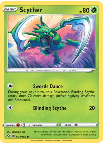 Scyther #4 — Rebel Clash