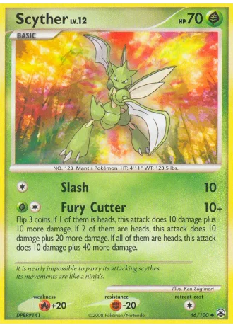 Scyther #46/100 — Alba Suprema