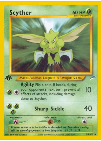 Scyther #55 — Neo Destiny