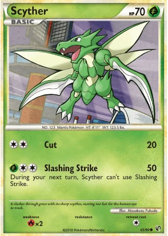 Scyther #65/90 — Senza Paura