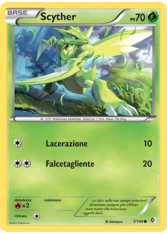 Scyther #7/149 — Confini Varcati