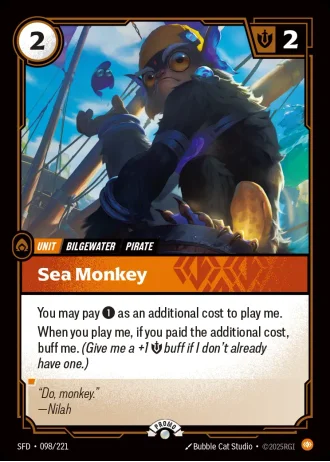 Sea Monkey #098/221 — Organized Play Promos