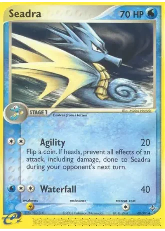 Seadra #40/97 — EX Drago