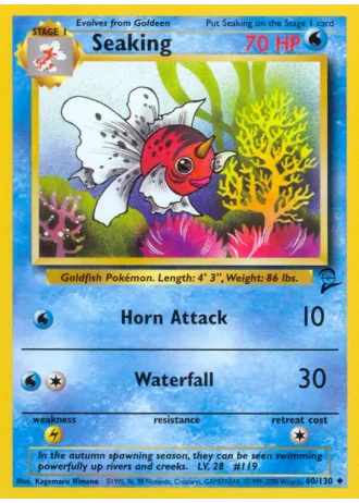 Seaking #60/130 — Base Set 2
