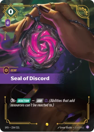 Seal of Discord #234/221 — Spiritforged