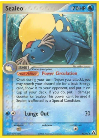 Sealeo #43 — EX La Leggenda di Mew