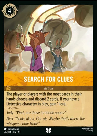 Search for Clues #26/204 — Whispers in the Well