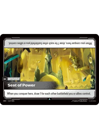 Seat of Power #217/221 — Spiritforged