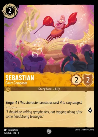 Sebastian - Court Composer #19/204 — The First Chapter