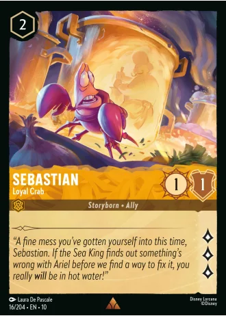 Sebastian - Loyal Crab #16/204 — Whispers in the Well