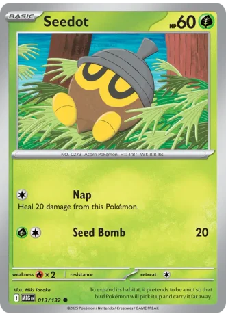 Seedot #013/132 — Mega Evolution
