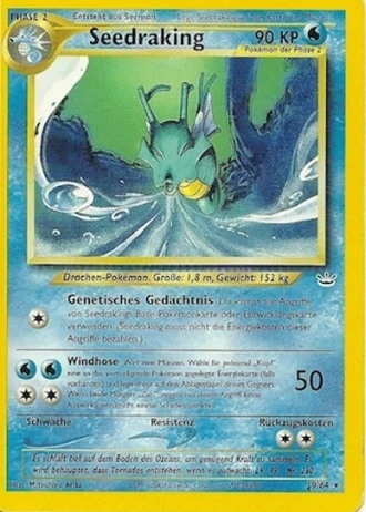 Seedraking (1. Edition) #19/64 — Neo Revelation (1. Edition)