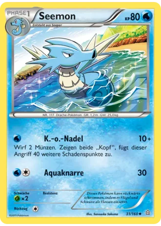 Seemon #31/160 — Protoschock