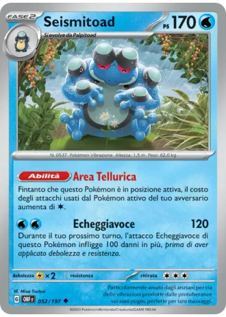 Seismitoad #052 — Ossidiana Infuocata