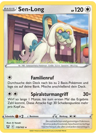 Sen-Long #119/163 — Kampfstile