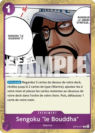 Sengoku "le Bouddha" (OP16-077) — L'Heure de la Bataille Décisive (OP16)