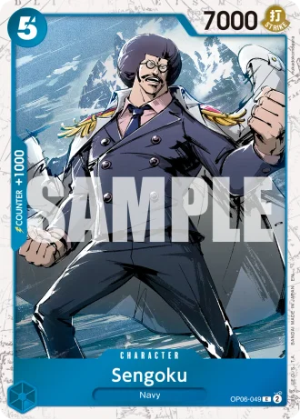 Sengoku (OP06-049) (Pirate Foil) — One Piece Card The Best Vol.2(PRB02)