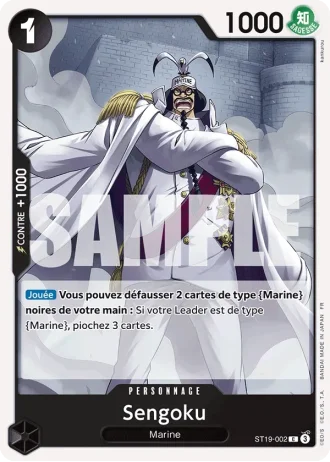 Sengoku (ST19-002) (Pirate Foil) — ONE PIECE CARD THE BEST vol.2 (PRB02)