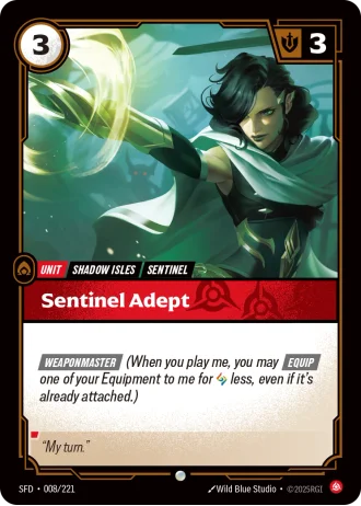Sentinel Adept #008/221 — Spiritforged
