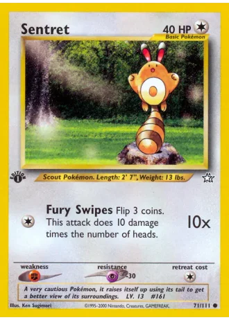 Sentret (1ª Edizione) #71/111 — Neo Genesis (1ª Edizione)