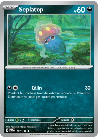 Sepiatop #137/197 — Flammes Obsidiennes