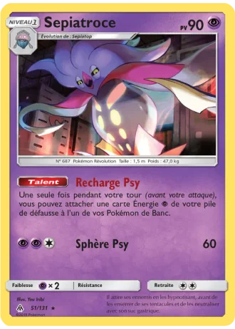 Sepiatroce #51/131 — Lumière Interdite