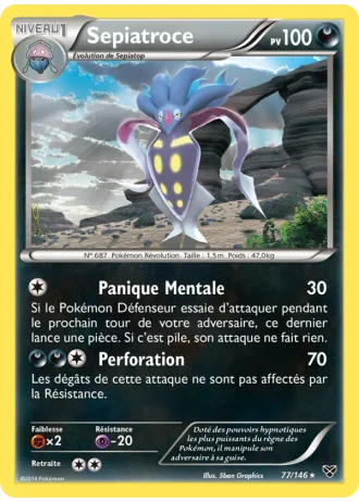 Sepiatroce #77/146 — XY