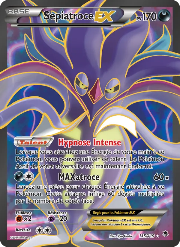 Sepiatroce EX #115 — Vigueur Spectrale