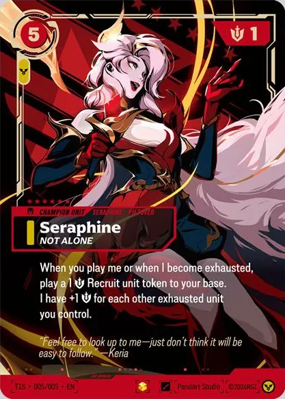 Seraphine, Not Alone (T1 Worlds Champion Signature Edition Bundle) #716035 — T1 2025 Worlds Champion