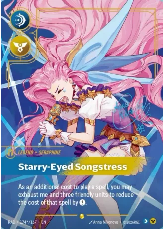 Seraphine, Starry-Eyed Songstress #174*/167 — Radiance
