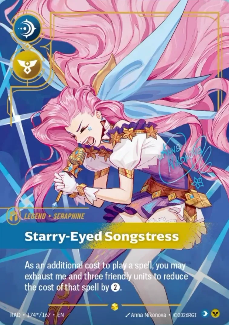 Seraphine, Starry-Eyed Songstress #174s — Radiance