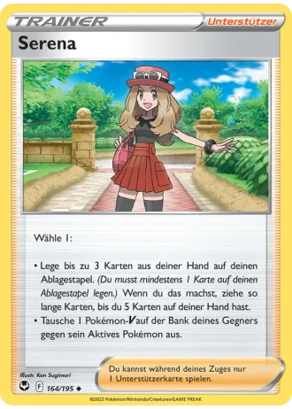 Serena #164/195 — Silberne Sturmwinde