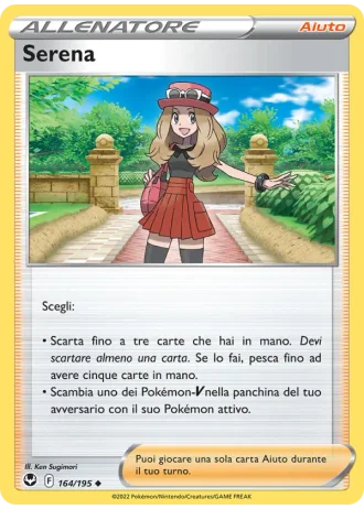 Serena #164/195 — Tempesta Argentata