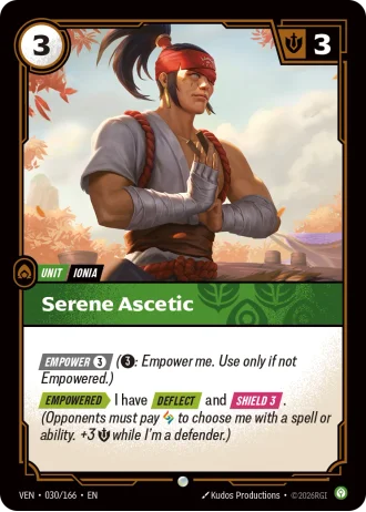 Serene Ascetic #030/166 — Vendetta
