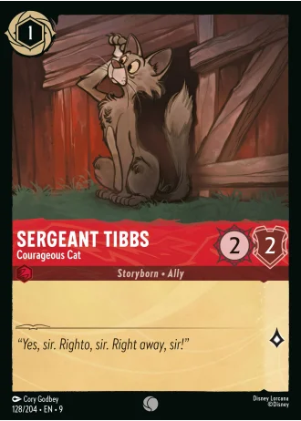Sergeant Tibbs - Courageous Cat #128/204 — Fabled