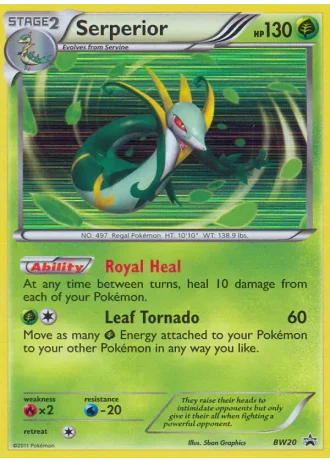 Serperior BW20 — Black & White Promos