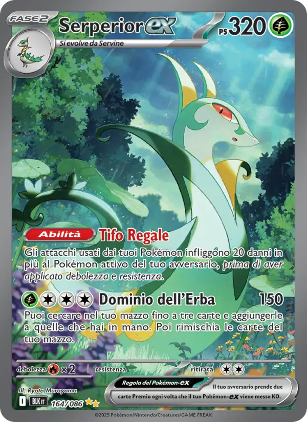 Serperior ex #164 — Luce Nera