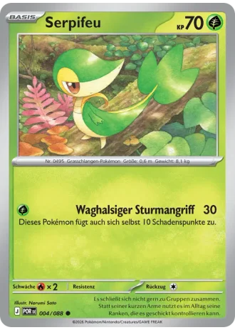 Serpifeu #004/88 — Optimale Ordnung