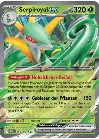 Serpiroyal ex #003/86 — Schwarze Blitze
