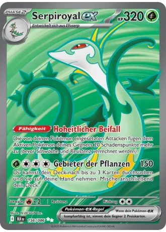 Serpiroyal ex #156/86 — Schwarze Blitze