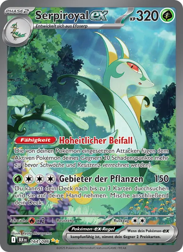 Serpiroyal ex #164 — Schwarze Blitze