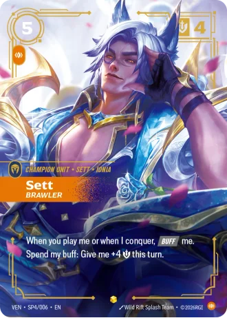Sett, Brawler SP4/006 — Vendetta