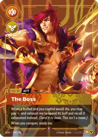 Sett, The Boss #269/298 — Origins