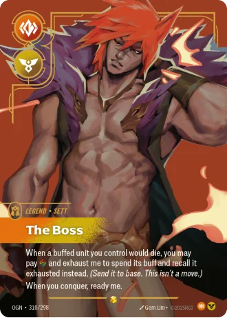 Sett, The Boss #310/298 — Origins