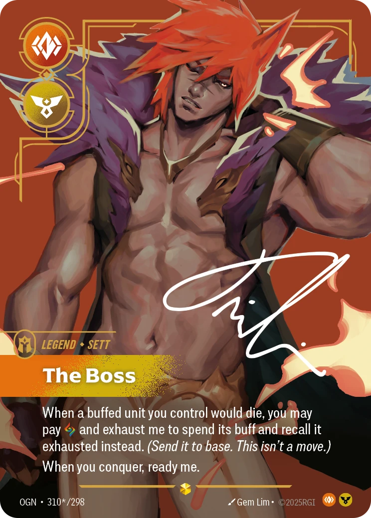 Sett, The Boss #310s — Origins