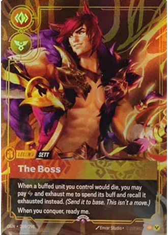 Sett, The Boss #269/298 — Organized Play Promos