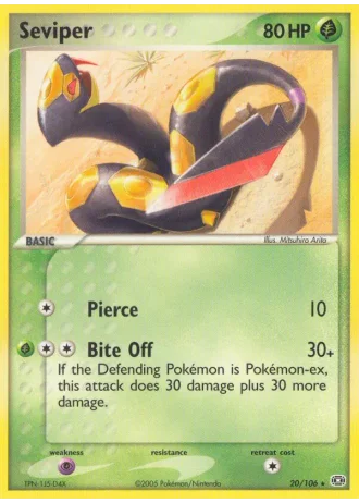 Seviper #20/106 — Emerald