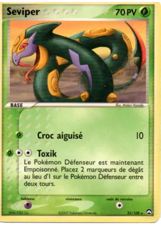 Seviper #23 — EX Gardiens du Pouvoir