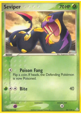 Seviper #32/110 — EX Fantasmi di Holon