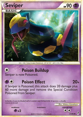 Seviper #51/95 — Call of Legends